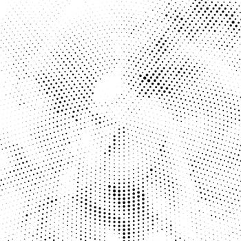 Abstract halftone design background vector