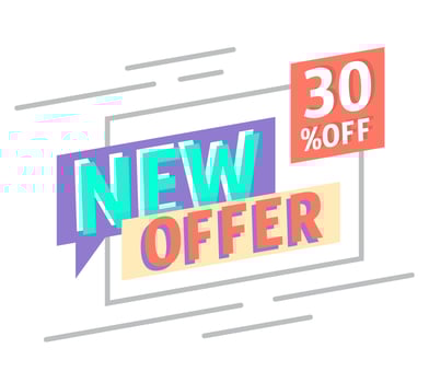 New Offer vector