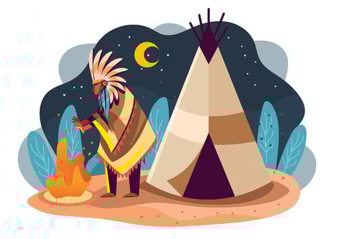 Indigenous People vector