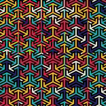 Abstract colorful pattern background vector