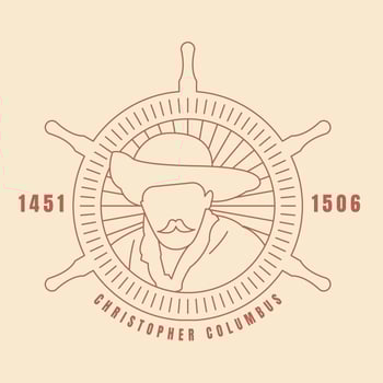 Funky Christopher Columbus Vectors