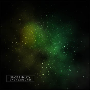 Galaxy background design vector