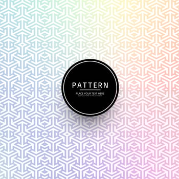 Modern colorful geometric pattern background vector