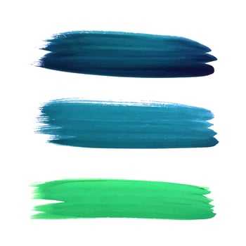 Beautiful watercolor colorful stroke design vector