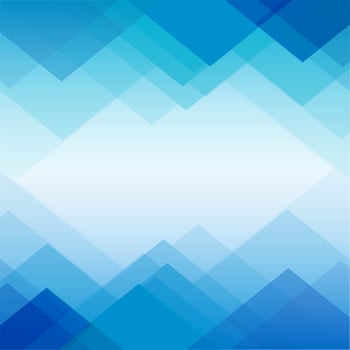 Polygon blue geometric background vector
