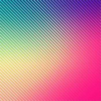 Abstract bright colorful lines background vector