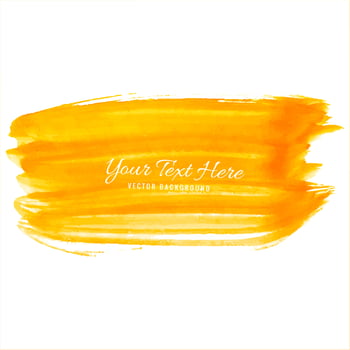 Beautiful watercolor strokes background vector