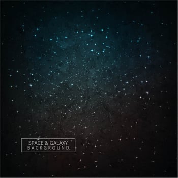 Beautiful universe colroful galaxy background vector