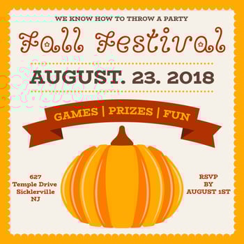Funky Fall Festival Vectors