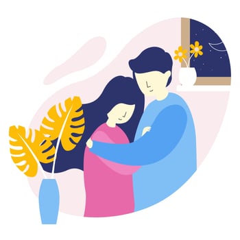 Cozy Settings Vector Illustration