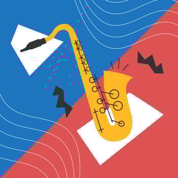 Saxaphone Vector
