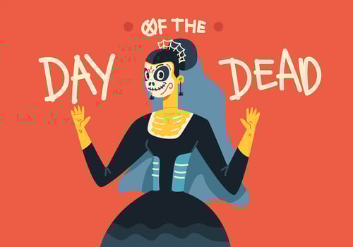 Day Of The Dead vector