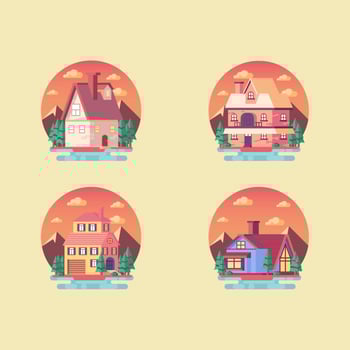 Cozy House vector