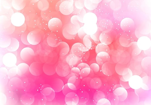 Vector Pink Bokeh Background