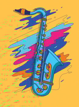 Saxaphone Vector
