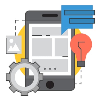 Mobile Marketing vector