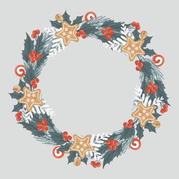 Vector Christmas Wreath