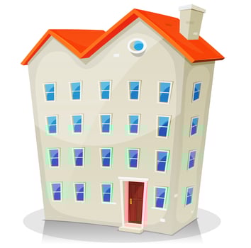 Big House Building vector