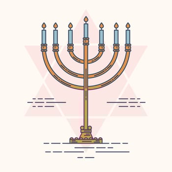 Menorah Vector