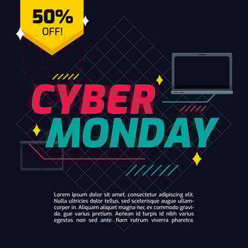Cyber Monday Vector
