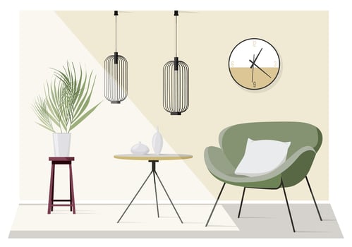 Vector Livingroom Illustration