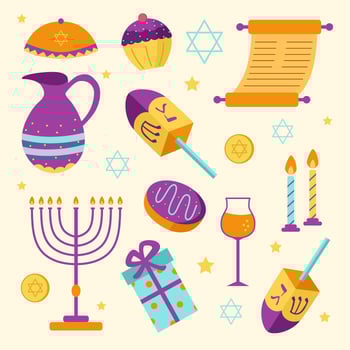 Hannukah Element Vector