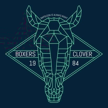 Outstanding Geometric Simple Shape Animals Vectors