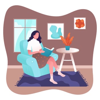 Bookworm Vector