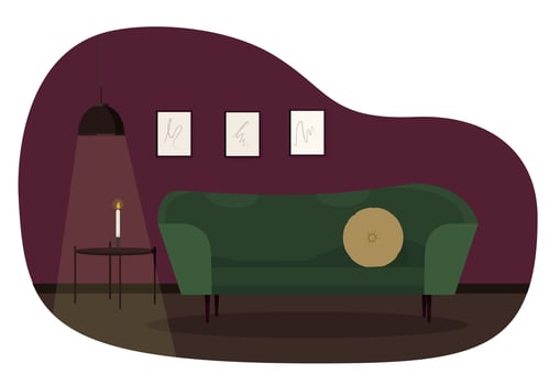 Vector Livingroom Illustration