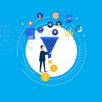 Lead management strategy vector