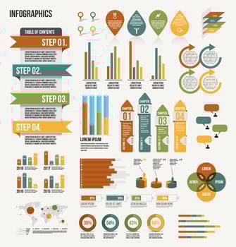 Infographics Elements vector