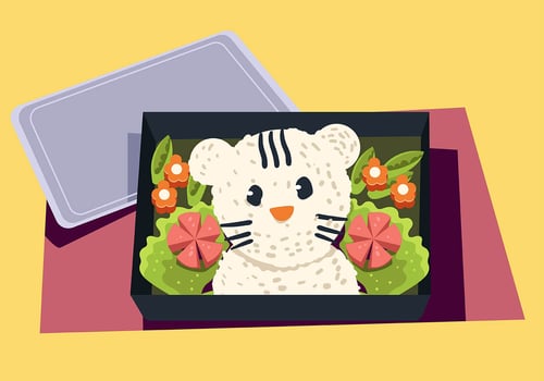 Bento Box vector