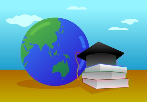 Awesome Exchange Student Vectors