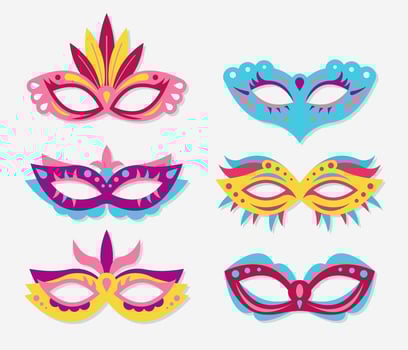 Venezia Carnival Mask Vector