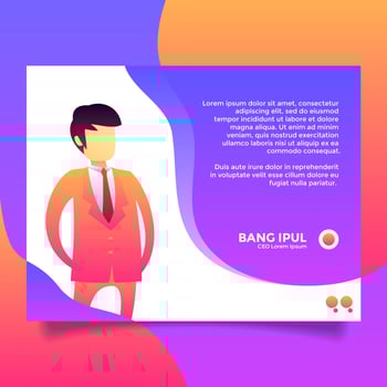 Testimonial Design Template Vector
