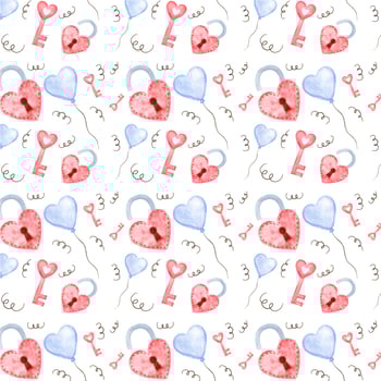 Cute Valentine's Pattern  vector