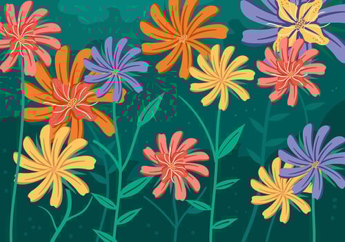 Flower Background vector