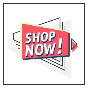 Shop Now! vector