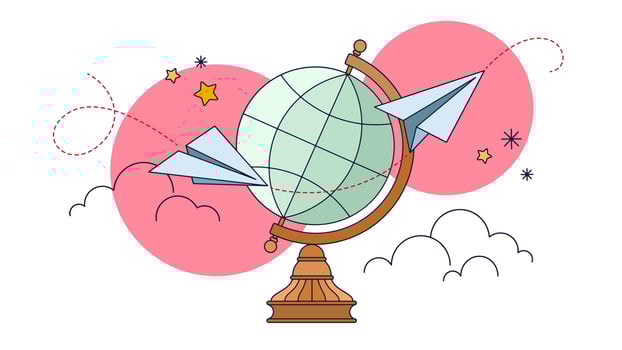 Trip Planning Vector