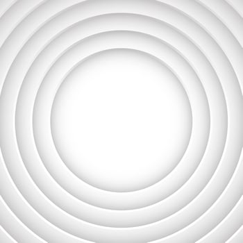 Circular Hole Illusion White  Background Vector