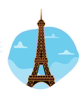 Eiffel Tower Vector