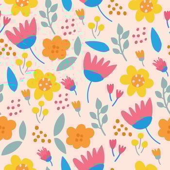 Colorful Floral Pattern vector