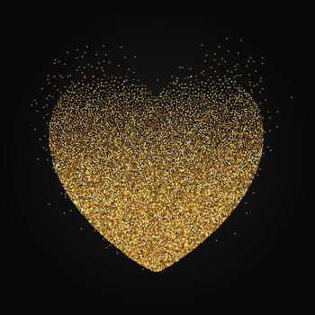 Stipple heart background  vector