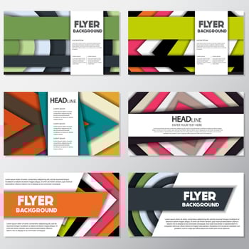 fresh fashion background flyer style background Design Template vector