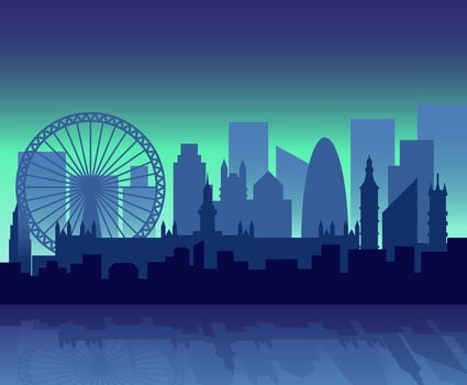 London Illustration vector