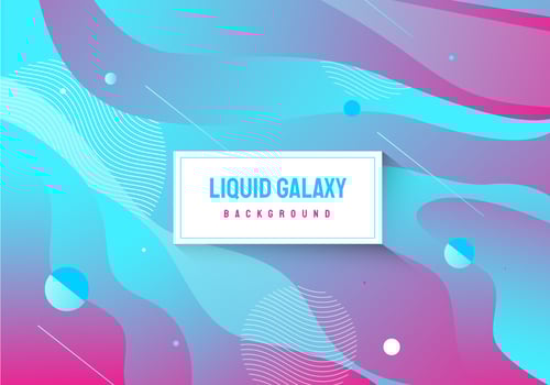 Abstract Neon Color Galaxy Vector background