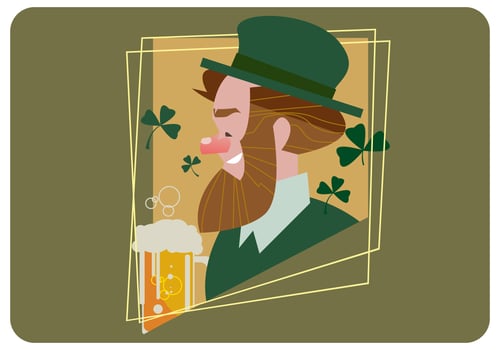 St.Patrick Mascout Vector