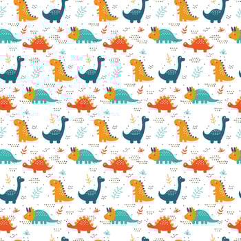 Dinosaurs Pattern Vector