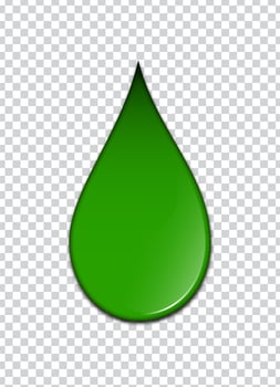 Green liquid, splashes and smudges. Slime vector illustration.