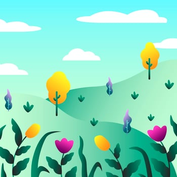 Spring Wallpaper Vector